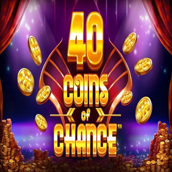 40 Coins of Chance casino game by SYNOT Games – featured logo at Mega Riches Casino