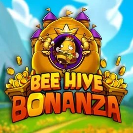 Bee Hive Bonanza slot logo by NetEnt at Mega Riches CasinoBee Hive Bonanza