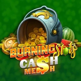 Logo of Burning Slots Cash Mesh from BF Games at Mega Riches Casino