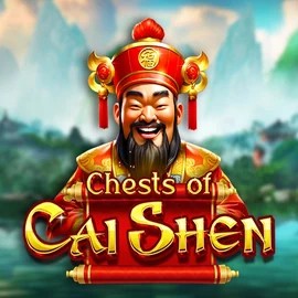 Chests of Cai Shen logo – Slots by Pragmatic Play at Mega Riches Casino