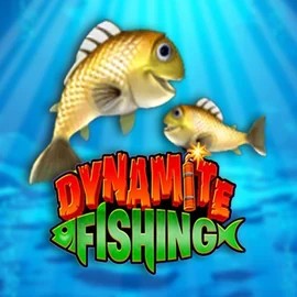 Dynamite Fishing logo by Inspired Gaming at Mega Riches Casino