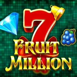 Fruit Million slot logo by BGAMING at Mega Riches CasinoFruit Million