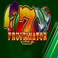 Logo of Fruitinator Jackpot King from Blueprint Gaming at Mega Riches Casino
