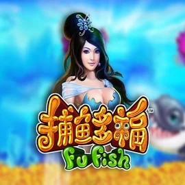 Fu Fish logo by Skywind Group at Mega Riches CasinoFu Fish