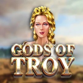 Gods of Troy logo by Red Tiger Gaming Mega Riches Casino