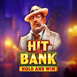 Hit The Bank Hold and Win logo by Playson at Mega Riches CasinoHit The Bank Hold and Win