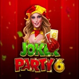 Logo of Joker Party 6 from Greentube at Mega Riches Casino