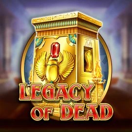 Legacy of Dead online game logo by Play'n GO on megarichess.se