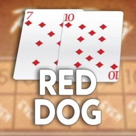 Red Dog slot logo by Rival at Mega Riches CasinoRed Dog