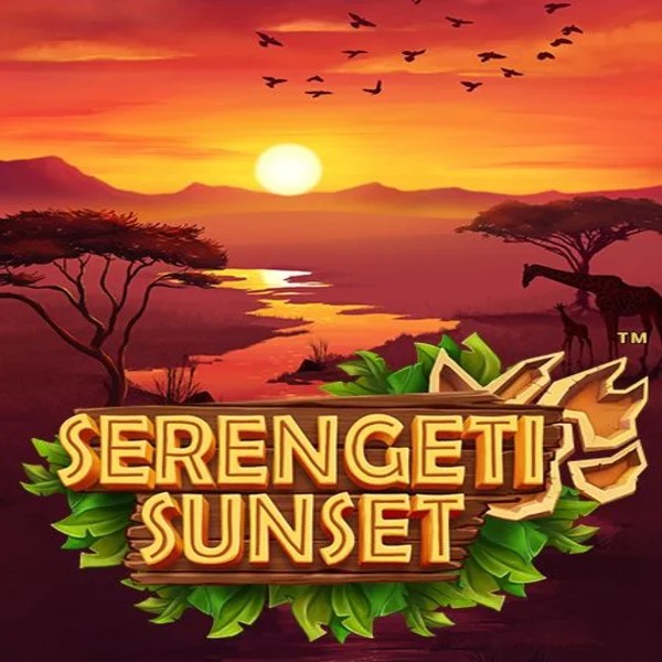Serengeti Sunset online game logo by Skywind Group on megarichess.se
