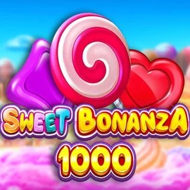 Sweet Bonanza 1000 slot icon by Pragmatic Play, available at Mega Riches Casino